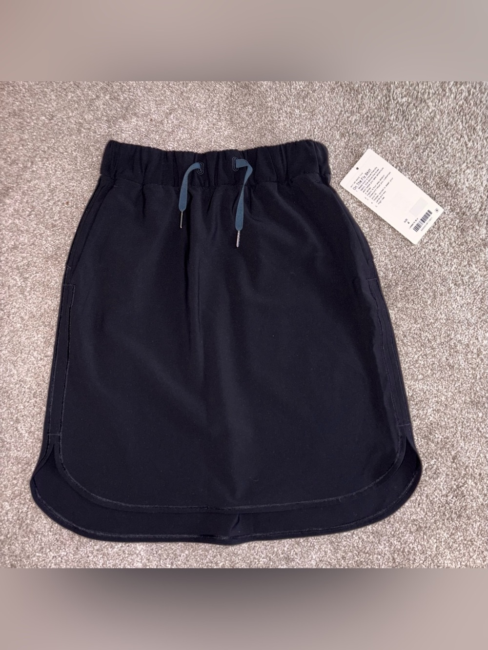 lululemon athletica Black On The Fly Skirt